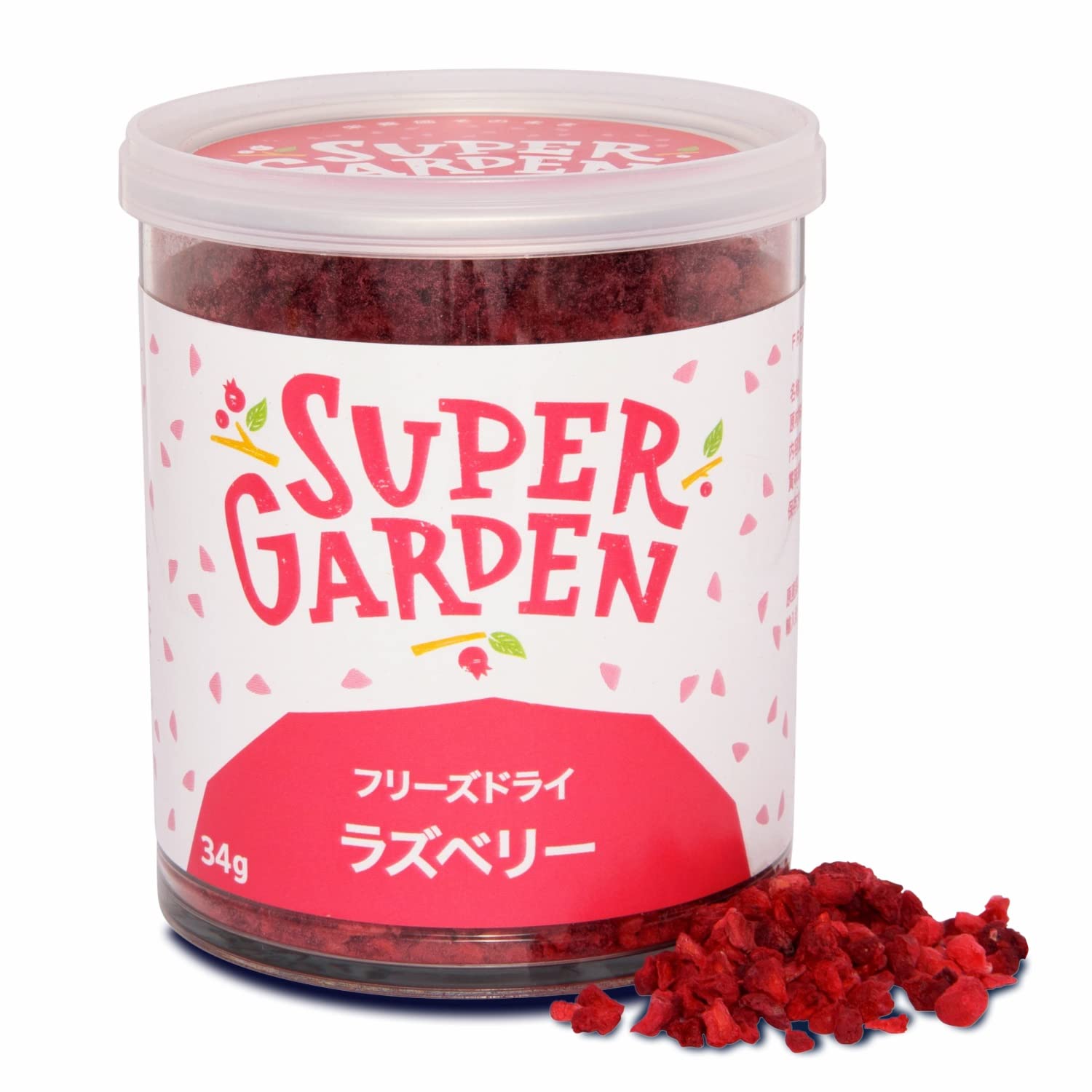 Amazon.co.jp: Super Garden フリーズドライ ラズベリー (34G